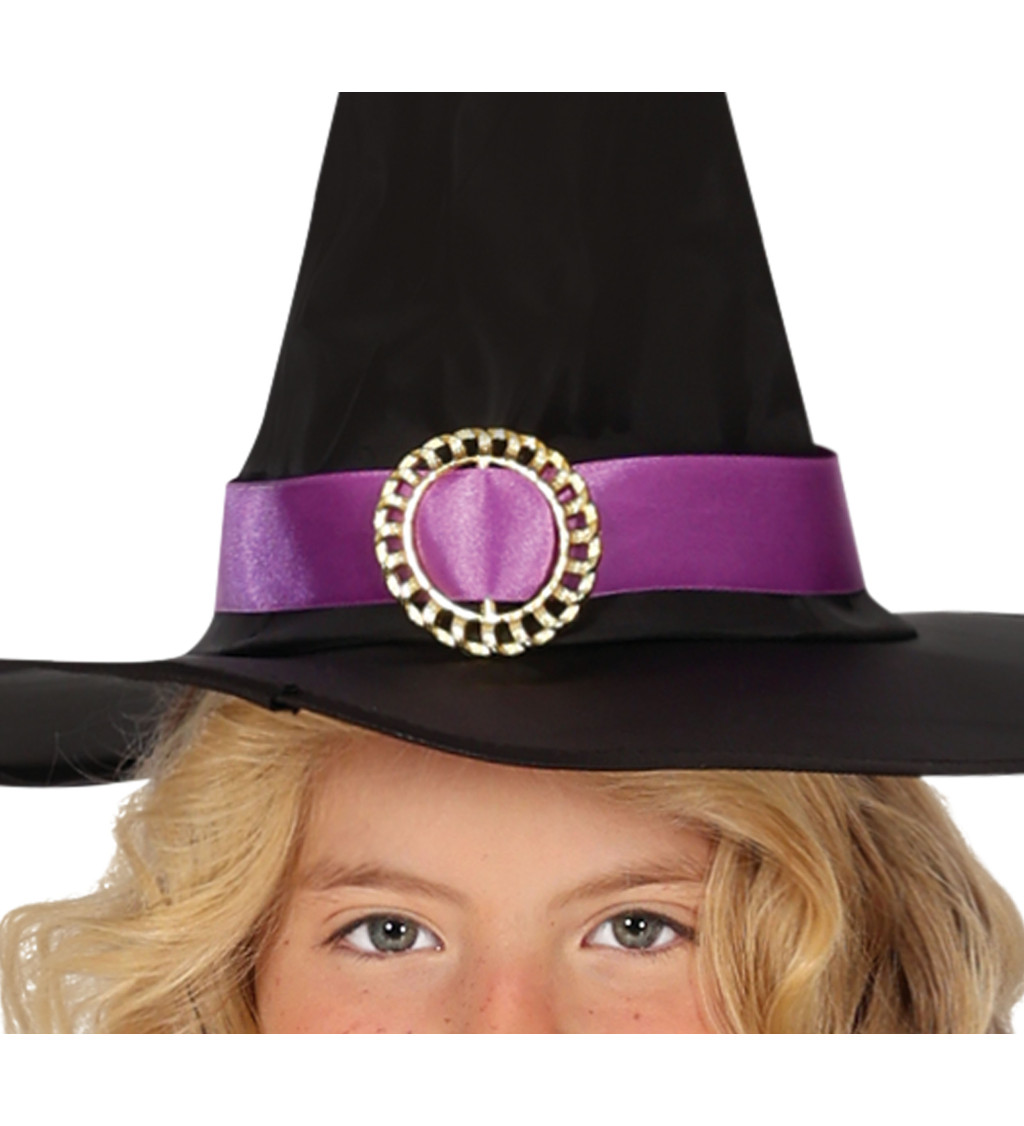 Dětský kostým elegantní čarodějnice