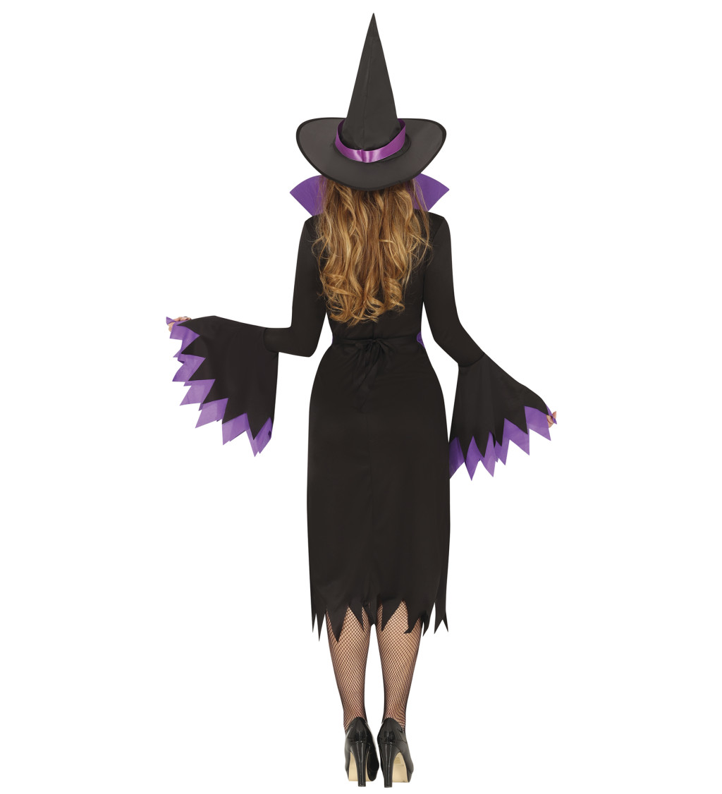 Dámský kostým elegantní čarodějnice