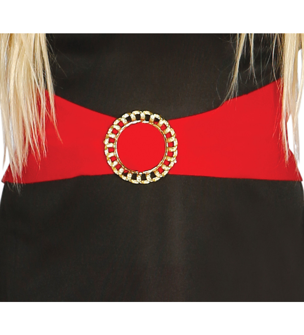 Dětský kostým červená čarodějnice