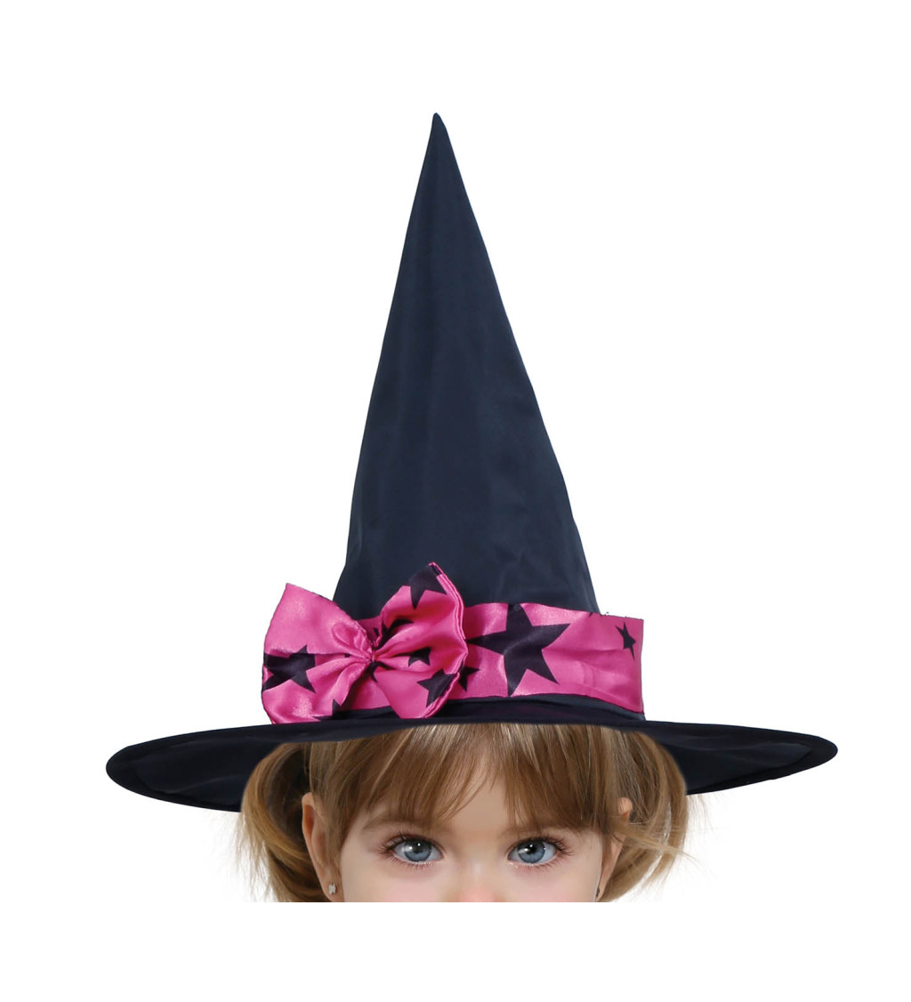 Dětský kostým čarodějnice s hvězdami