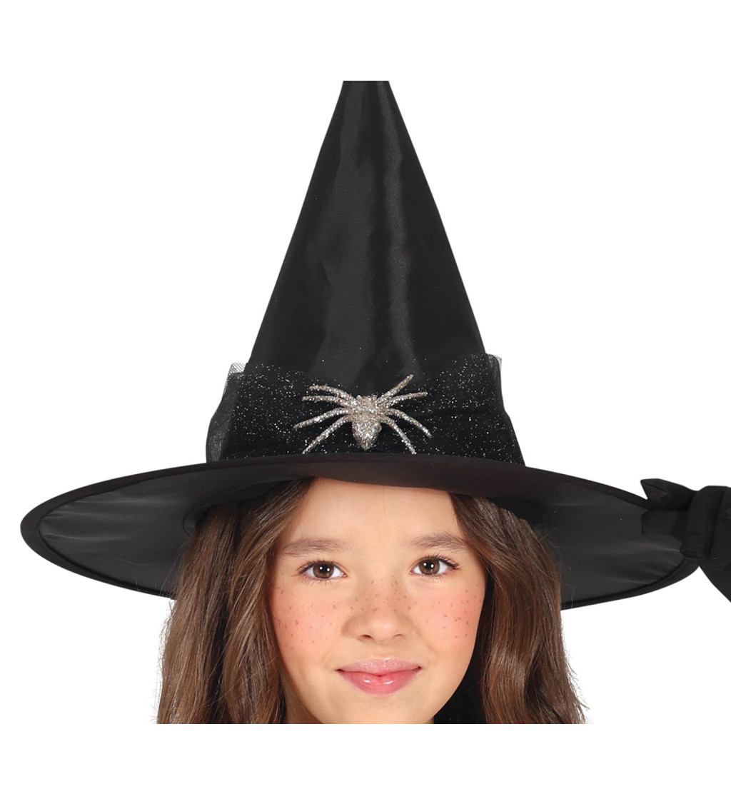 Dětský kostým stříbrná čarodějnice