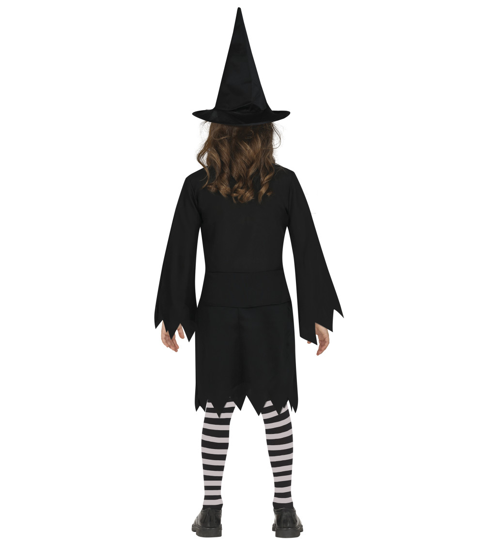 Dětský kostým čarodějnice Salem
