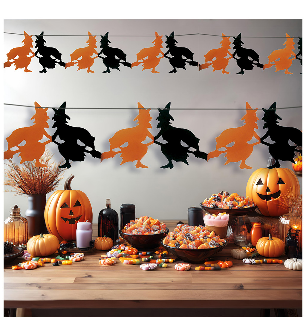 Čarodějnická girland