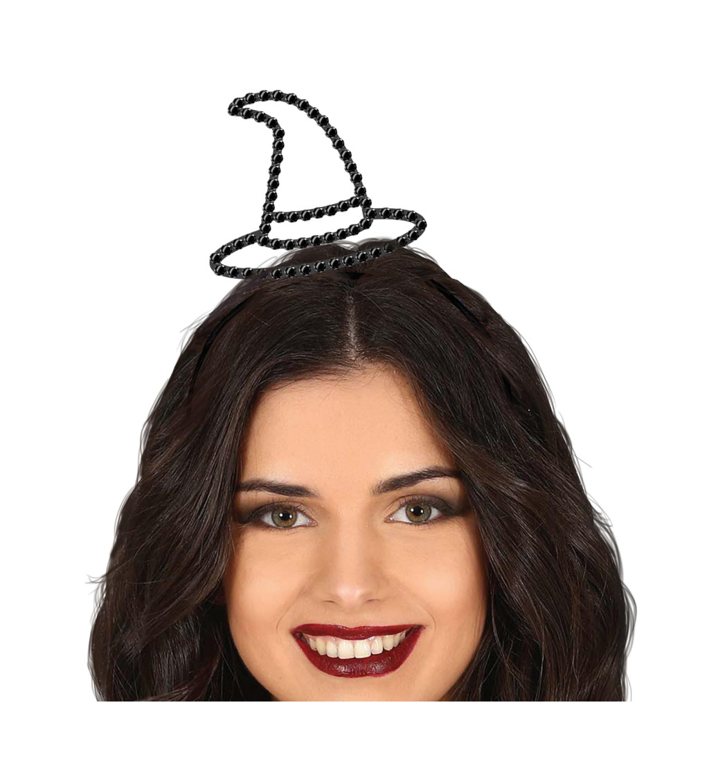 Kovová čelenka čarodějnice