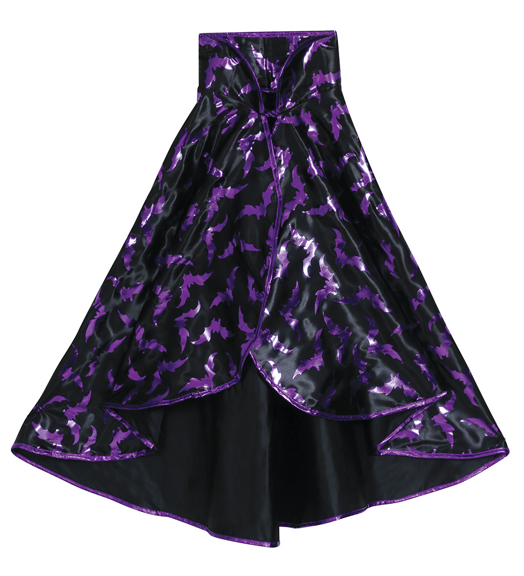 Sada čarodějnice černo-fialová