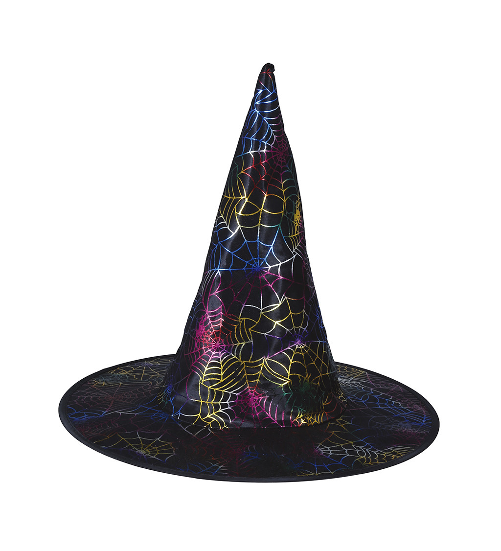 Čarodějnický klobouk s pavučinou
