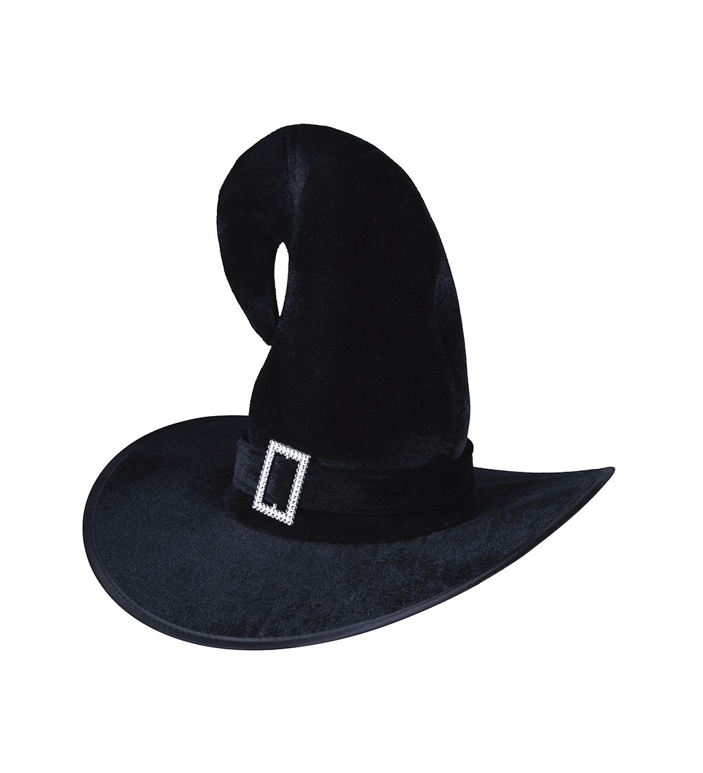 Sametový čarodějnický klobouk