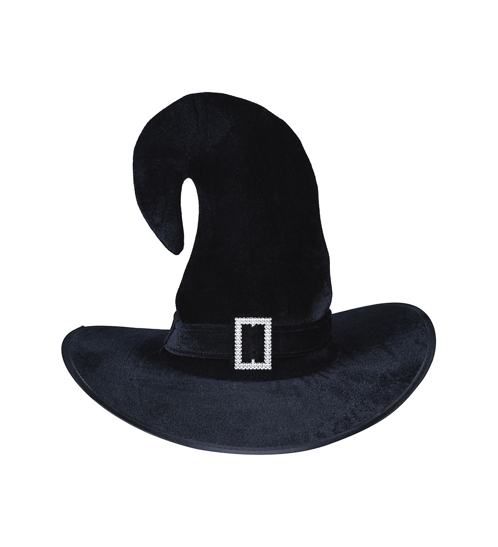 Sametový čarodějnický klobouk