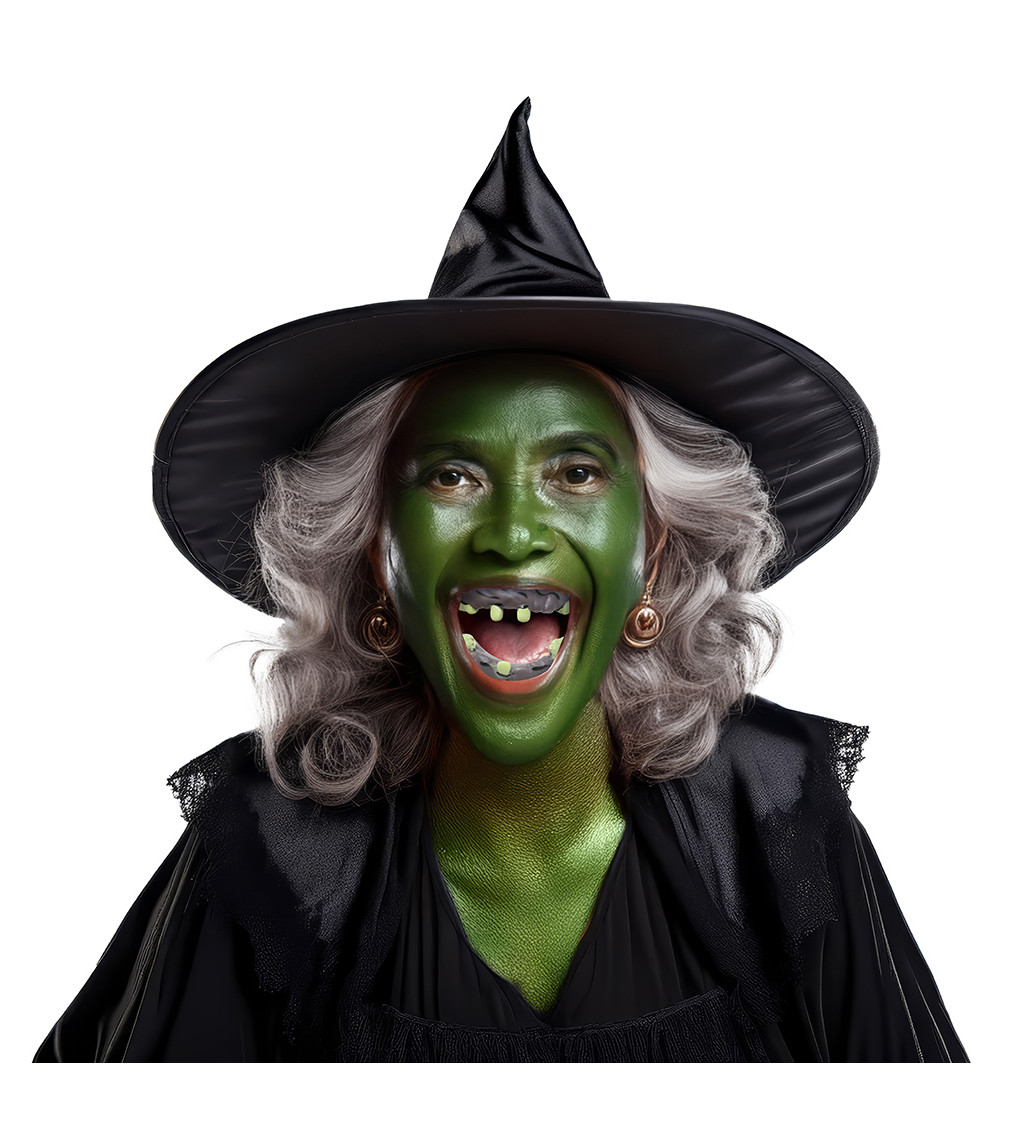 Čarodějnické latexové zuby