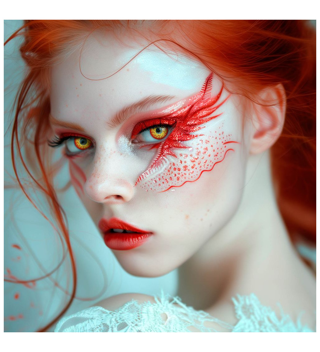 kontaktní čočky jednodenní-hellfire