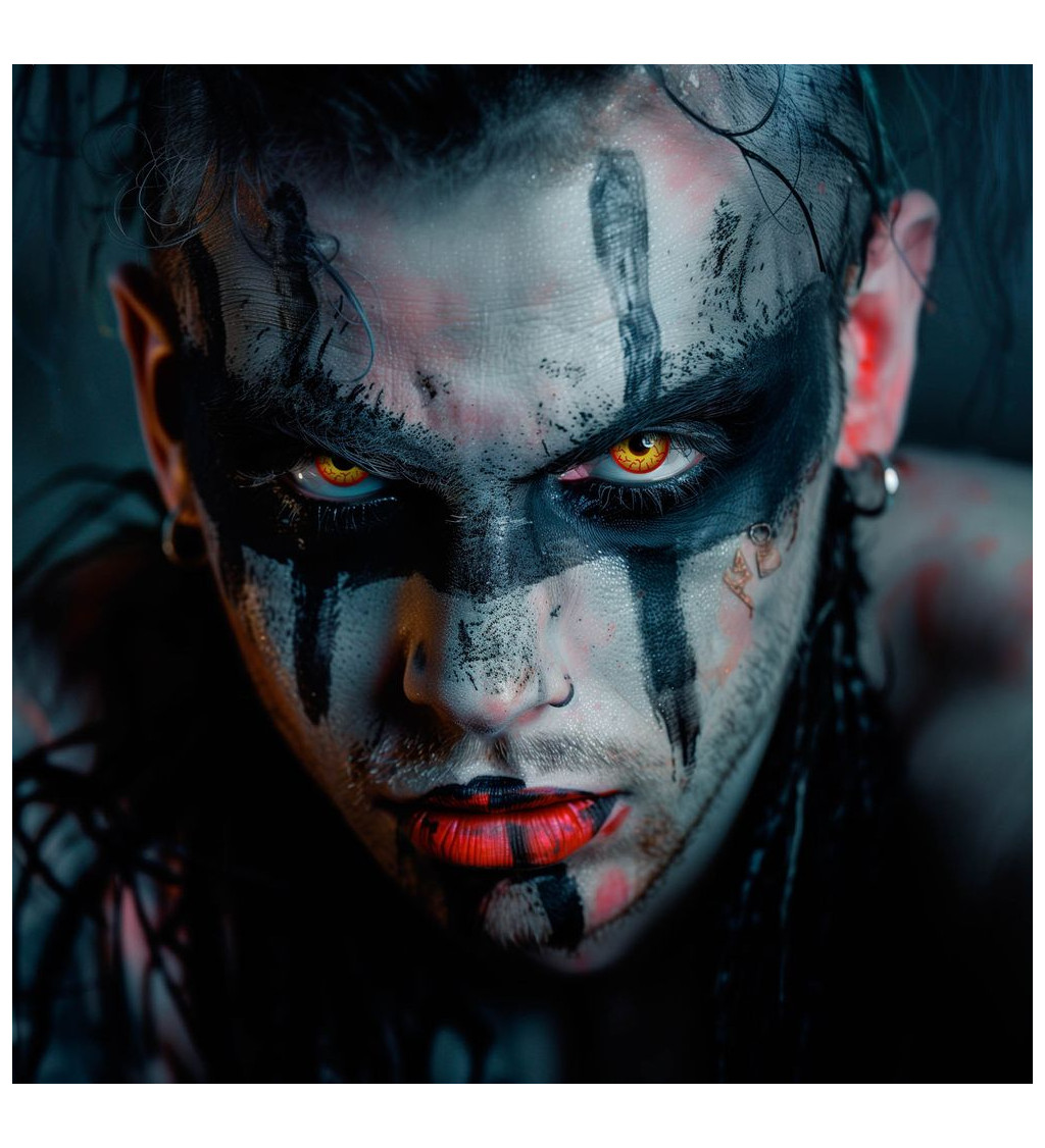 kontaktní čočky jednodenní-hellfire