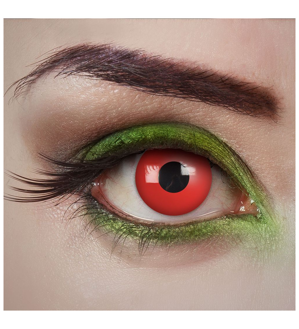 kontaktní čočky jednodenní-devil