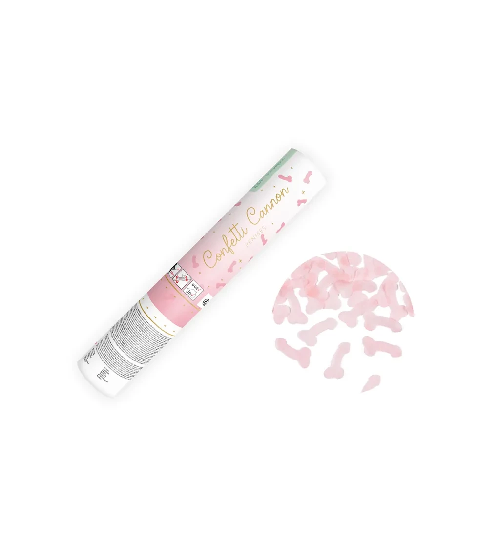 Vystřelovací konfety - Rozlučka se svobodou