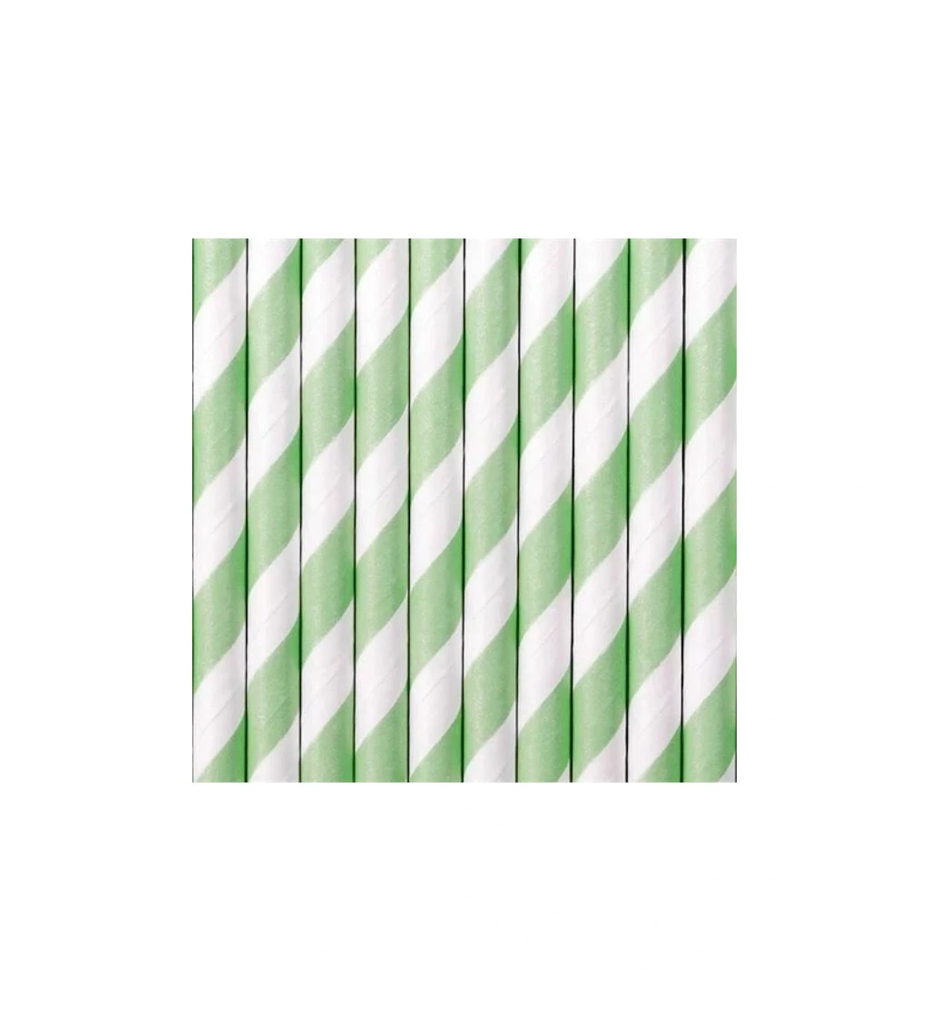 Brčka - Papírová s peprmintovými vlnkami