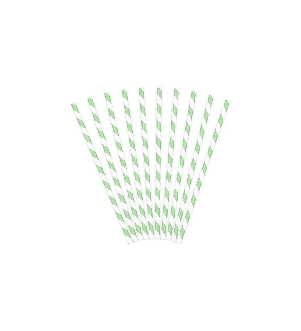 Brčka - Papírová s peprmintovými vlnkami