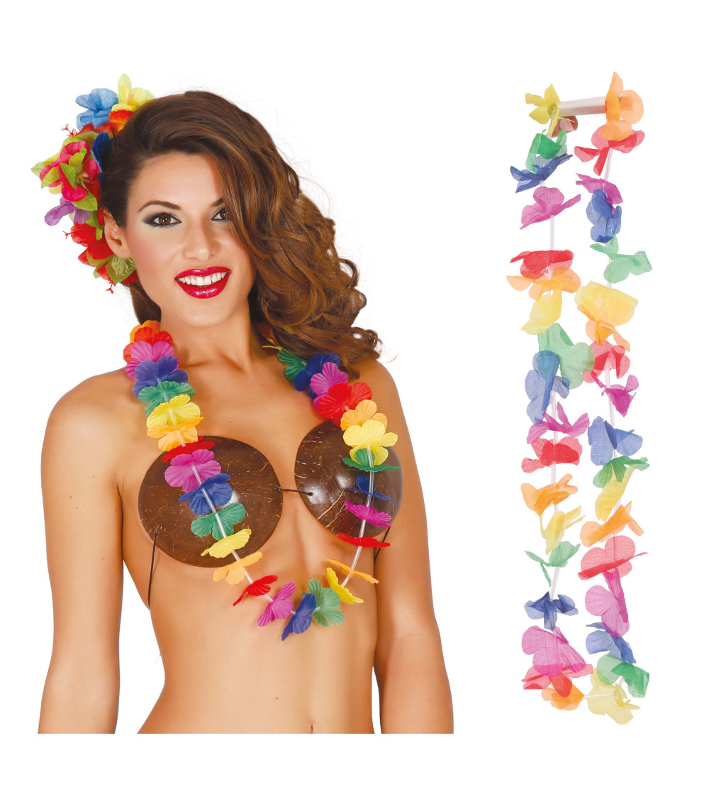 Havajský věnec - barevný