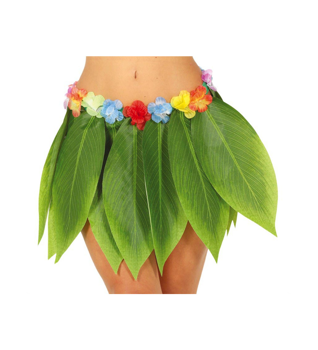 Havajská sukně z listů