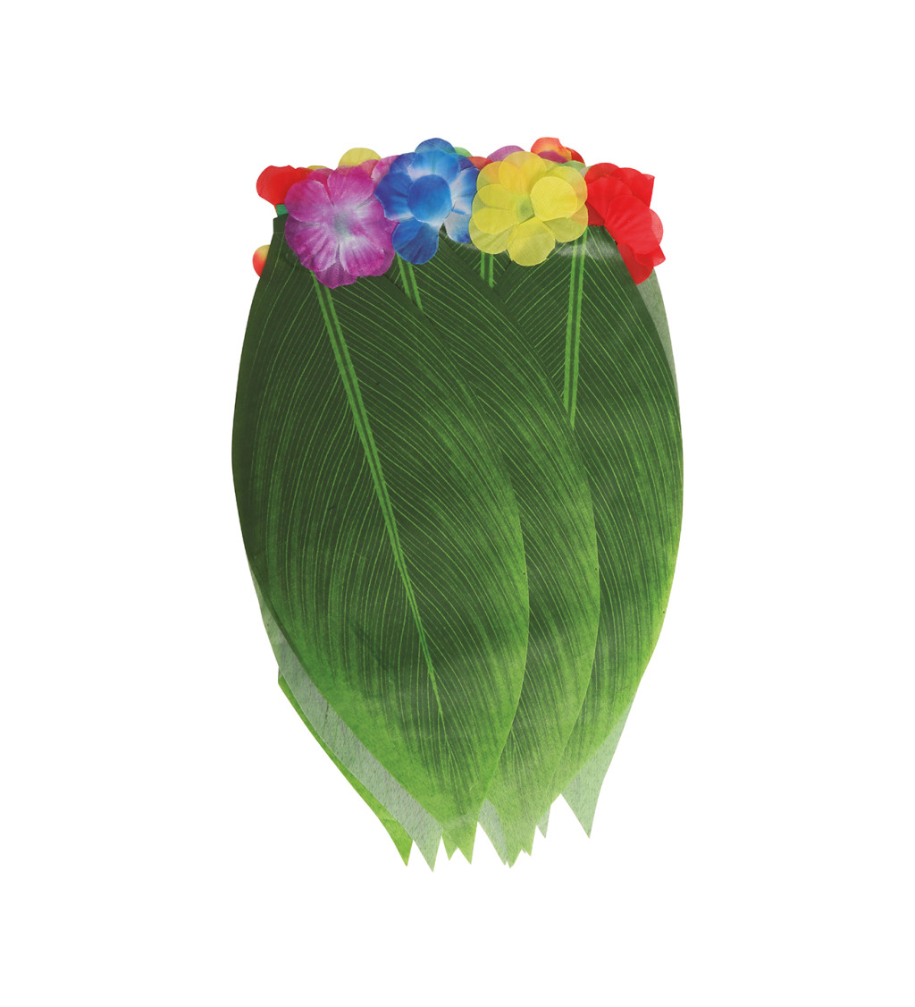 Havajská sukně z listů