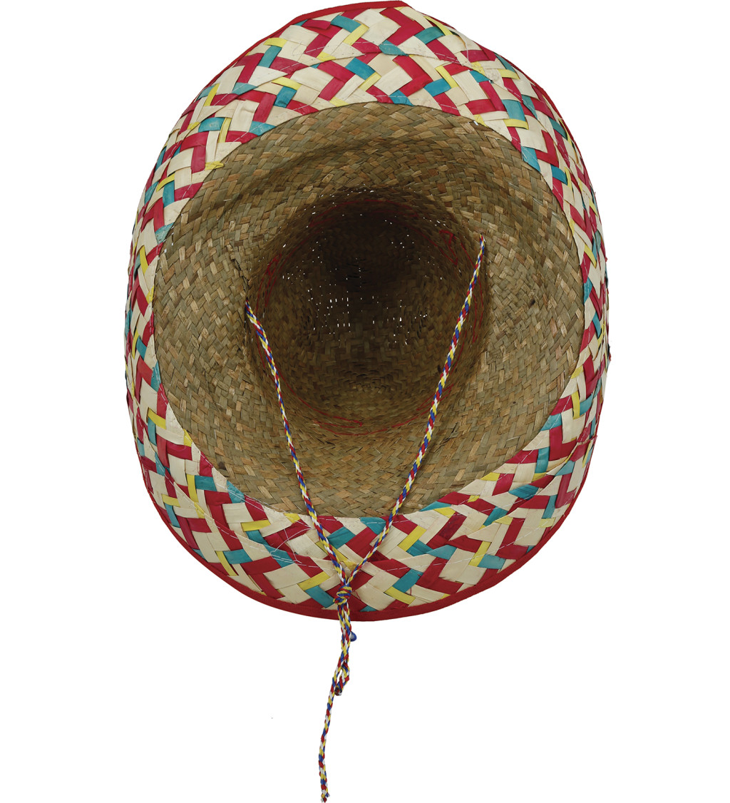 Mexický klobouk - sláma