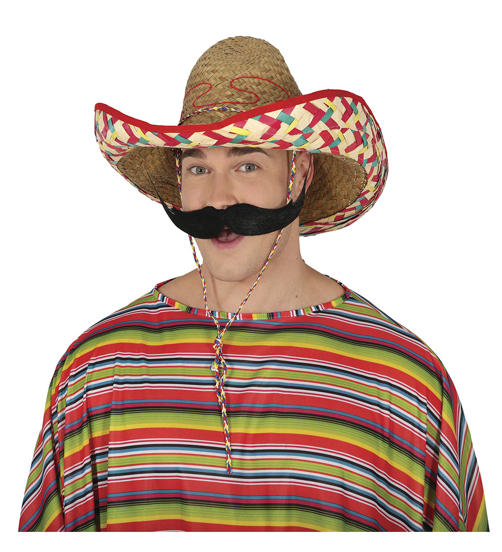 Mexický klobouk - sláma