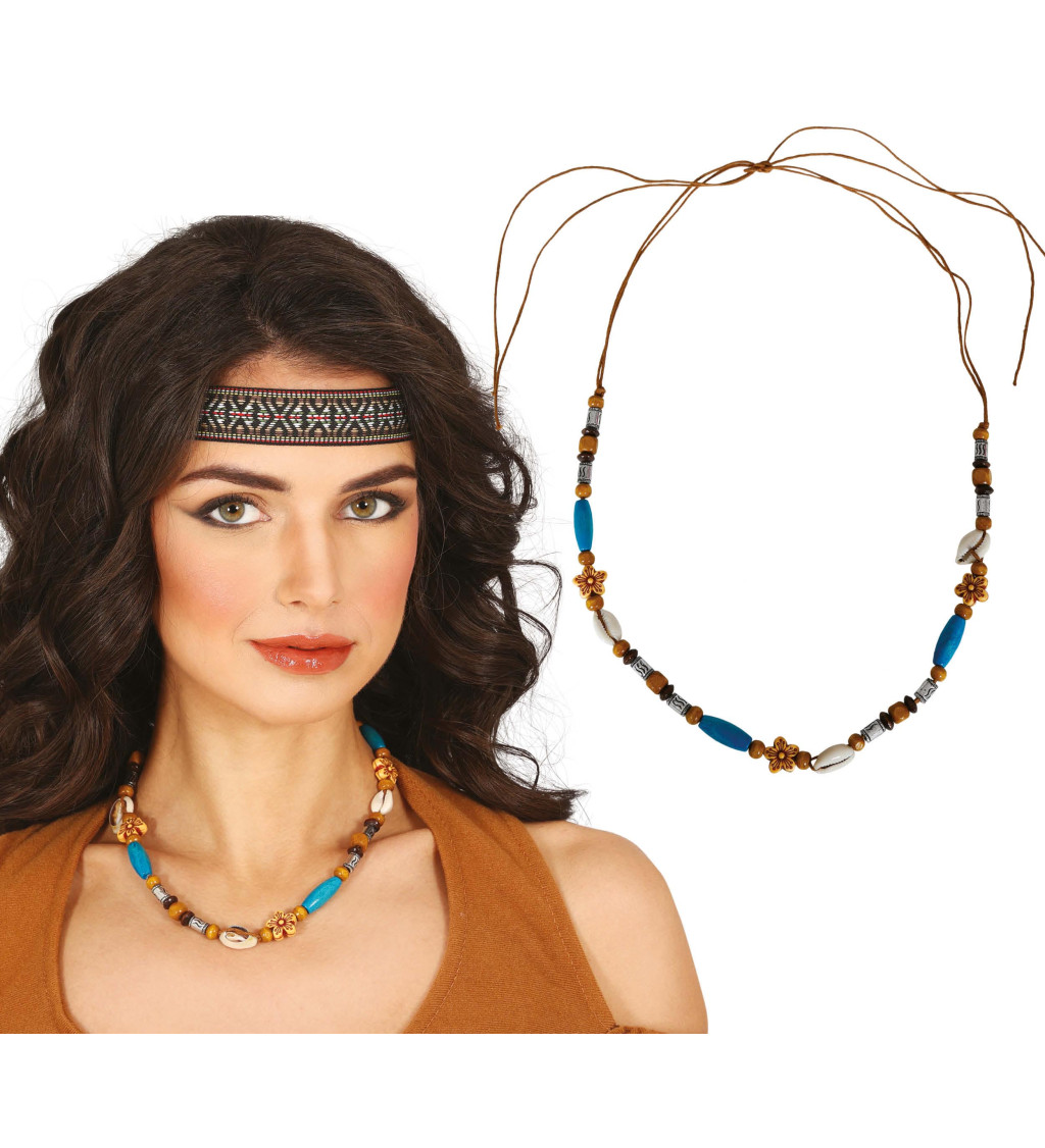 Náhrdelník - indiánský