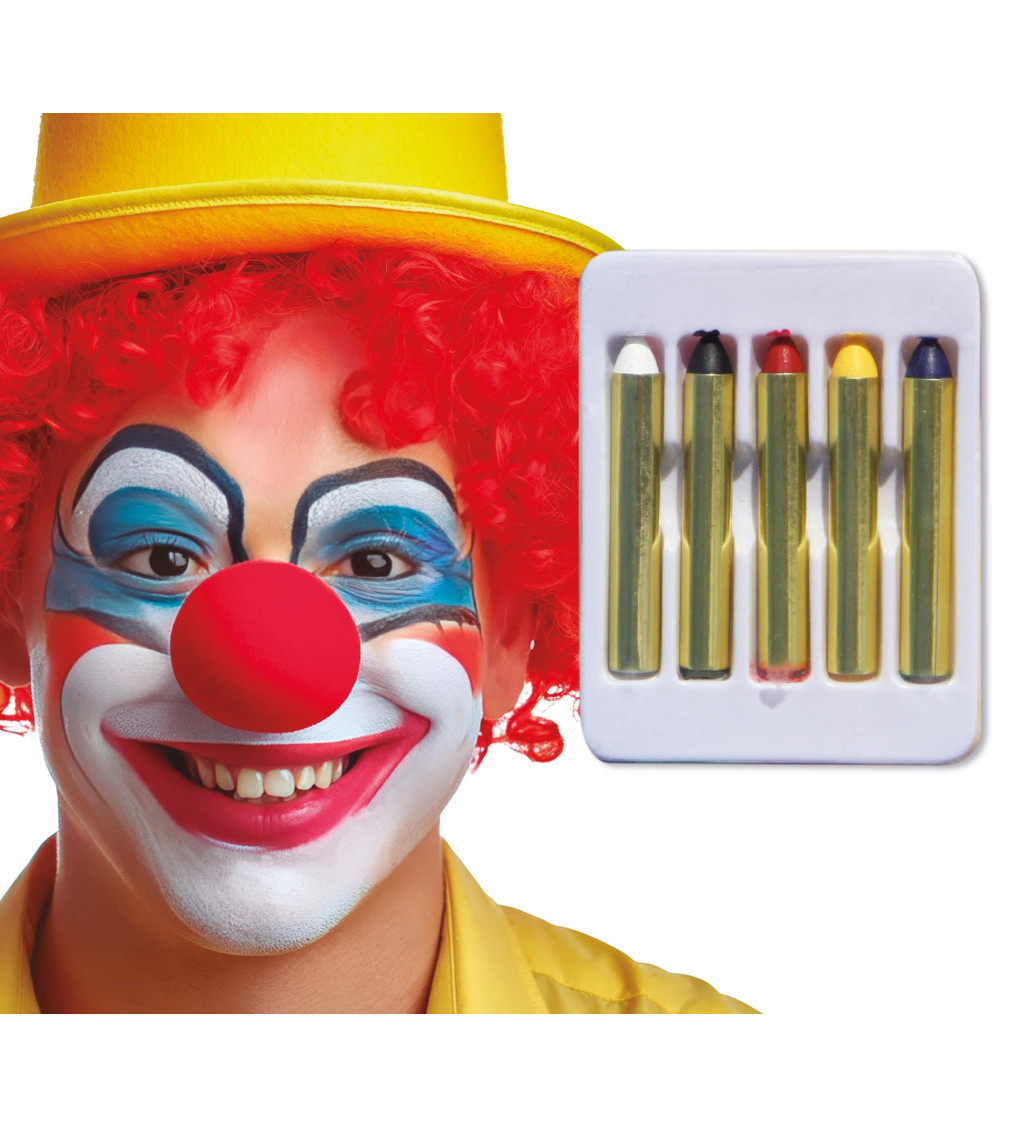 Make-up sada - barevné tužky