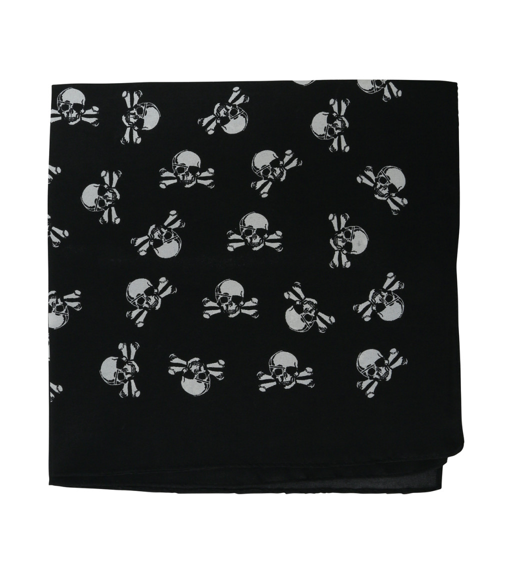 Šátek - Pirát s lebkamy