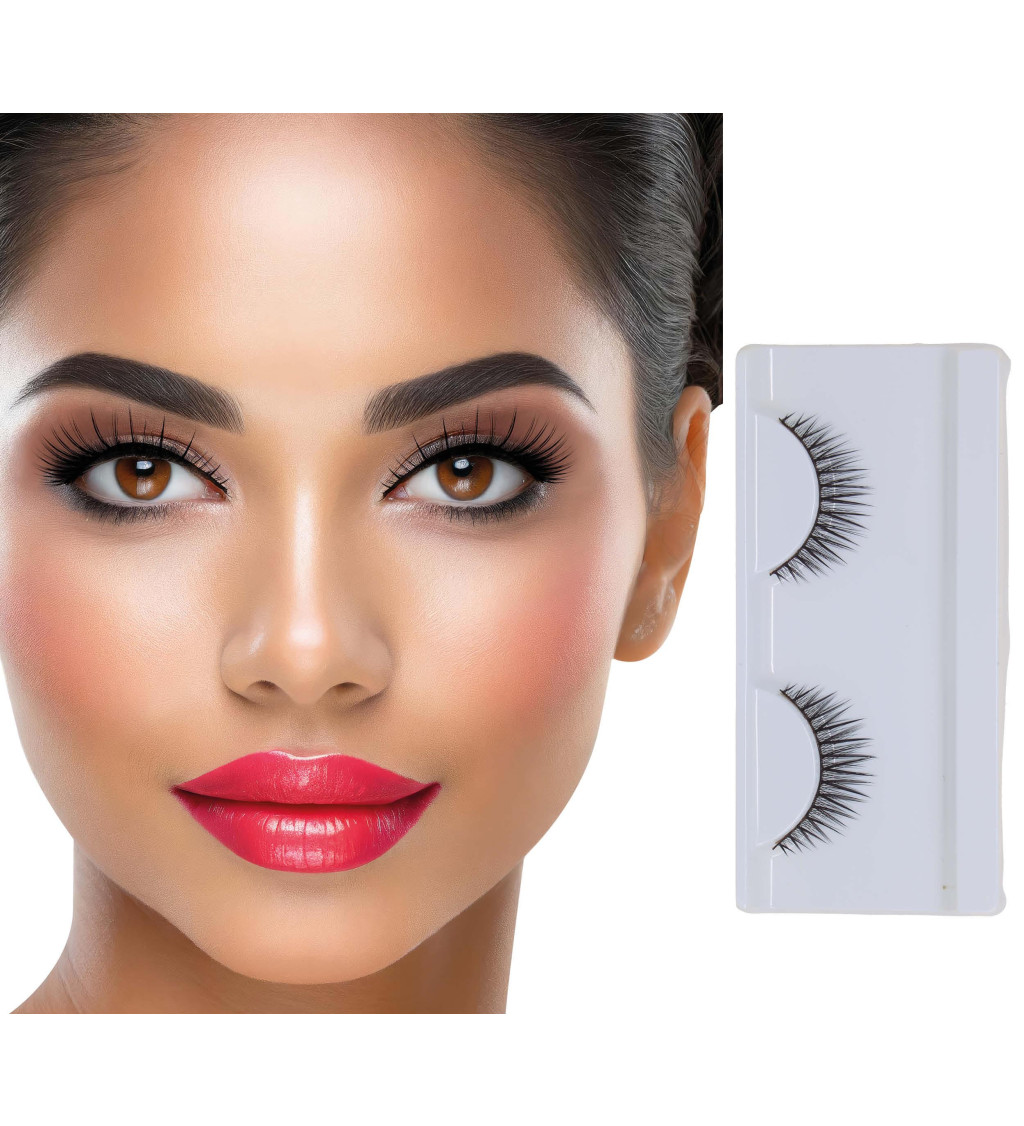 Nalepovací řasy - černé