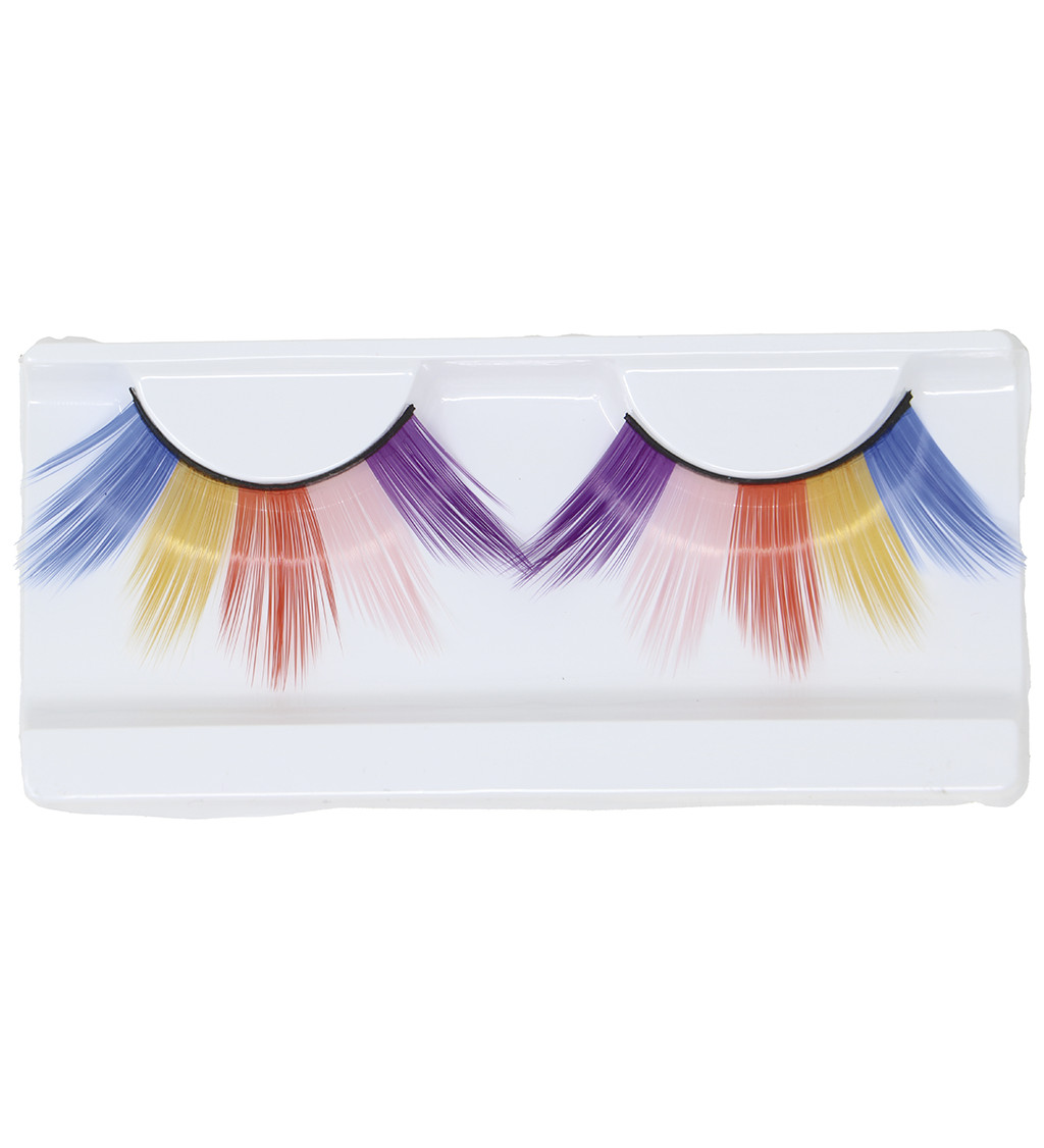 Nalepovací řasy - barevné