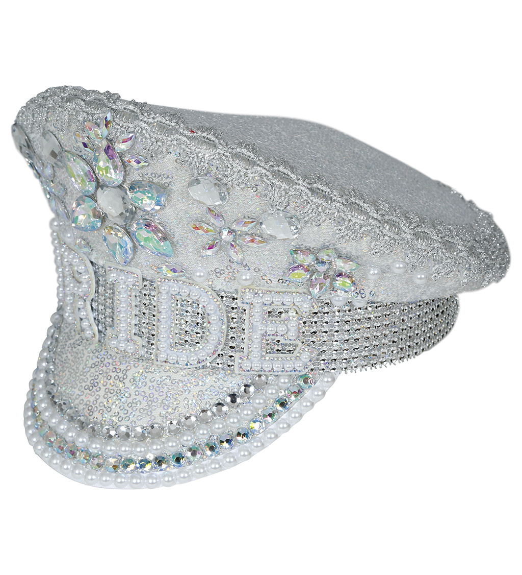 Kapitánská čepice - pro nevěstu "Bride"