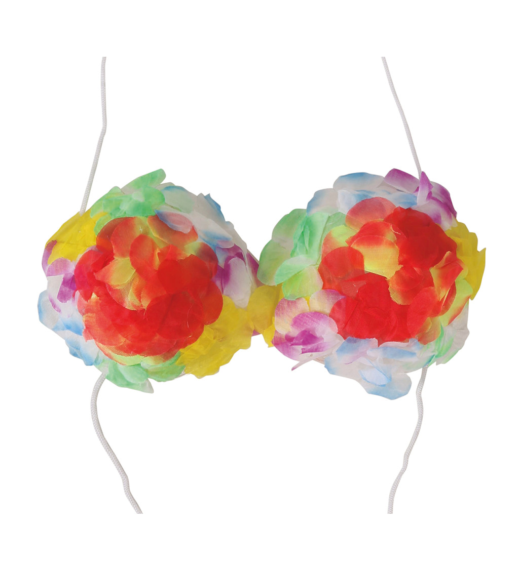 Dámská podprsenka z květin