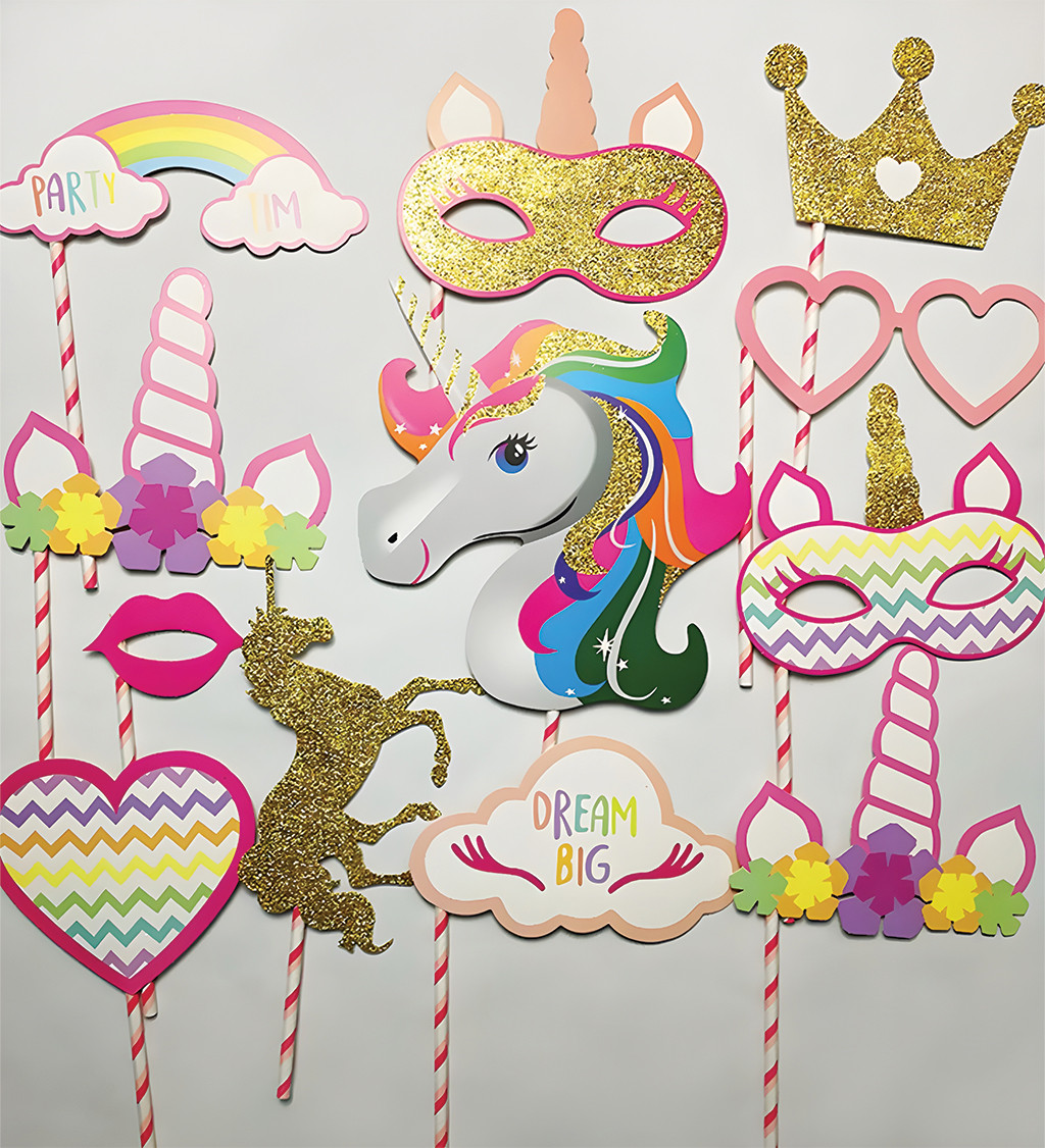 Sada do fotokoutku - Jednorožci