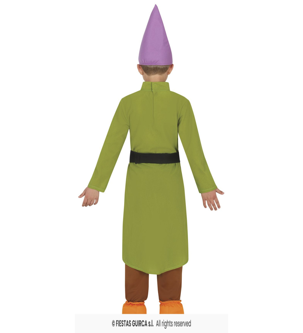 Dětský kostým - Zelený trpaslík