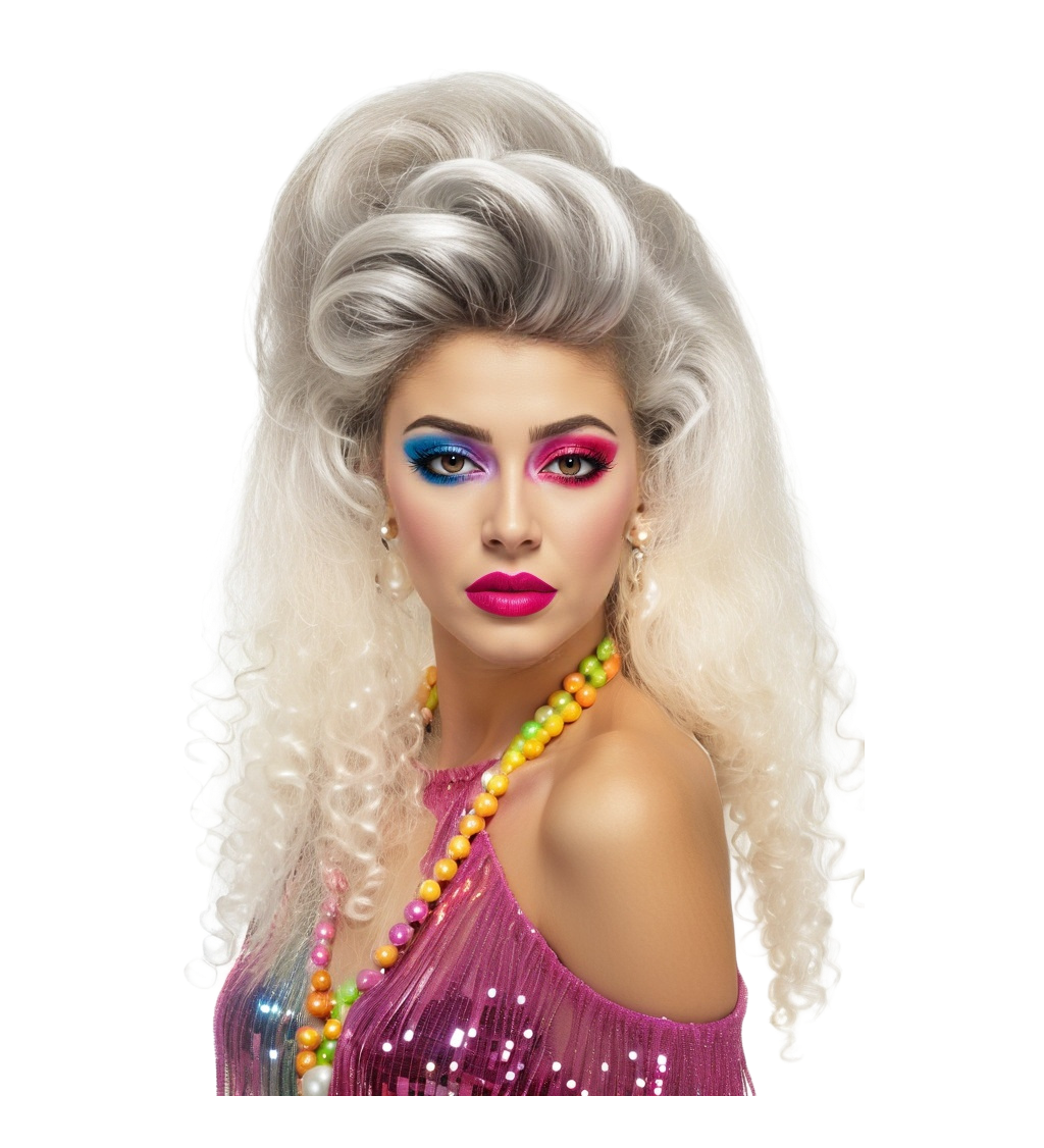 Paruka 80s disco žena