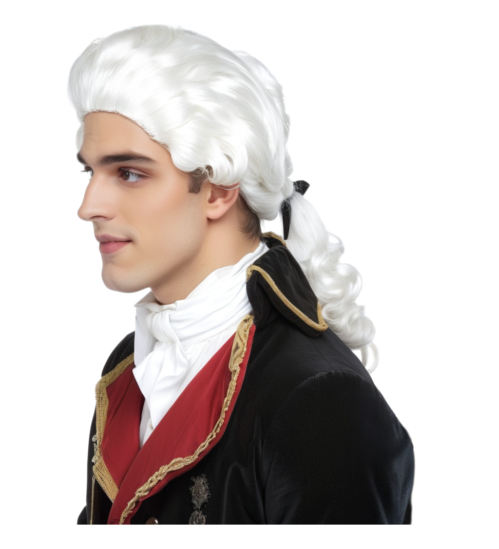 Paruka barokní muž