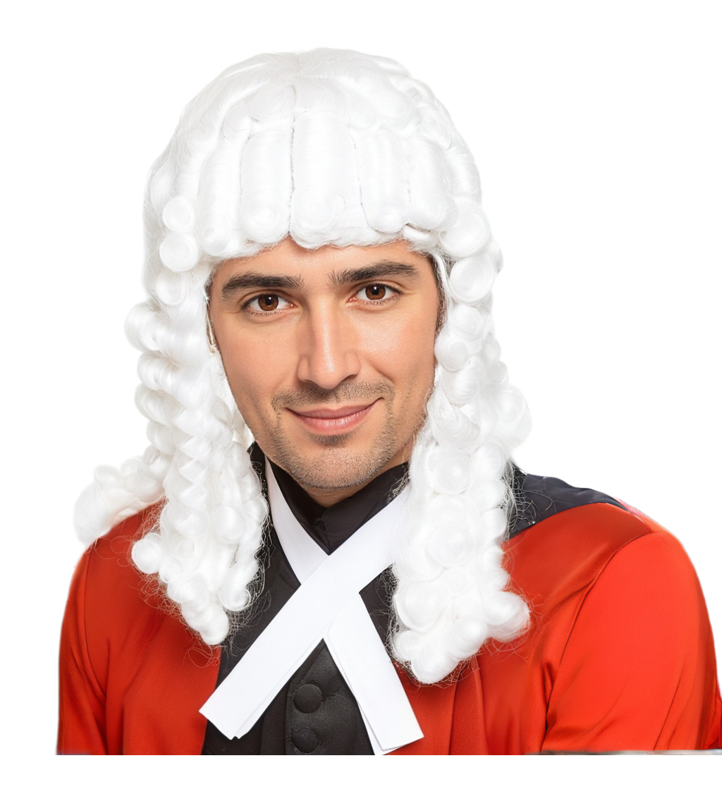 Paruka pánská barokní soudce