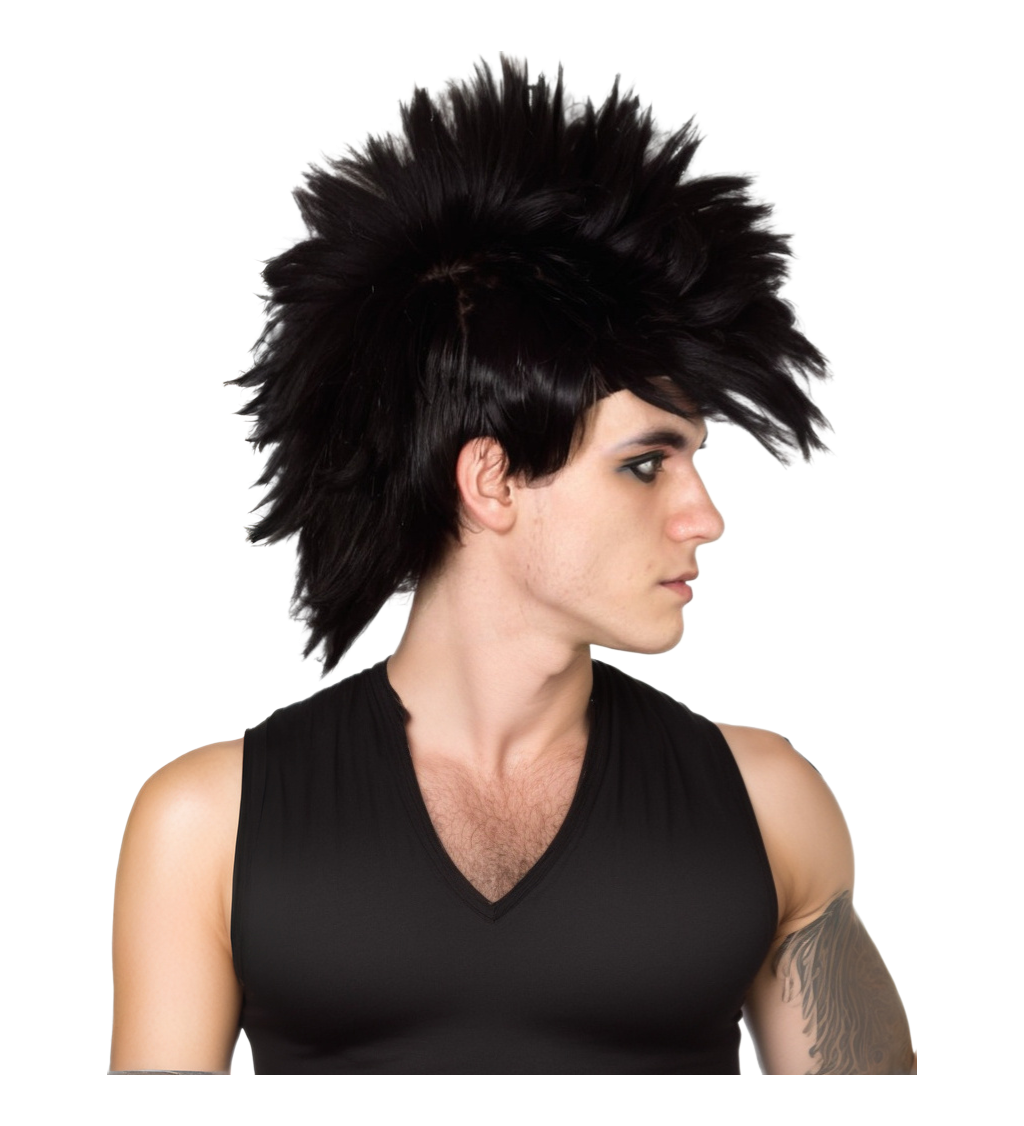 Paruka pánská číro, černá