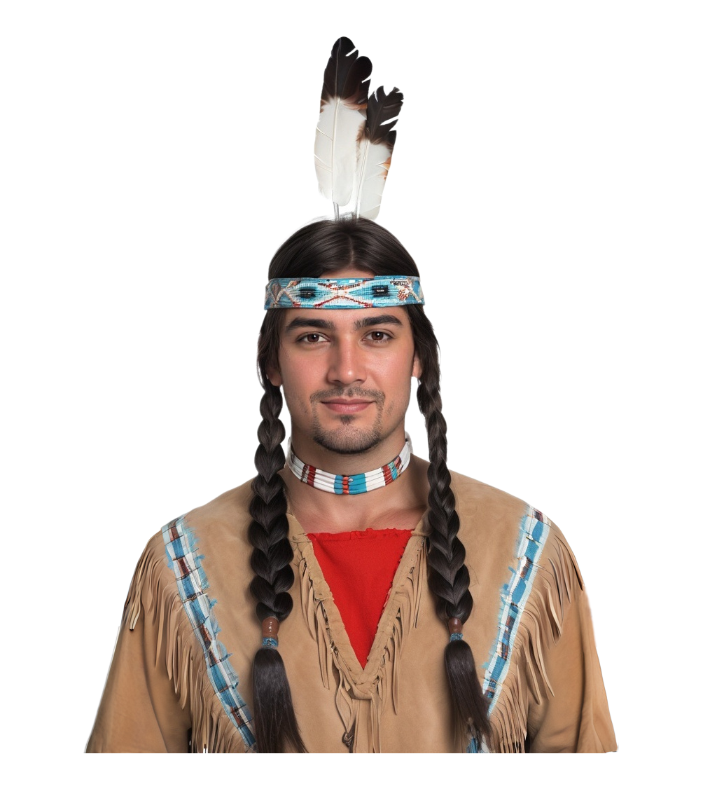 Paruka pánská náčelník