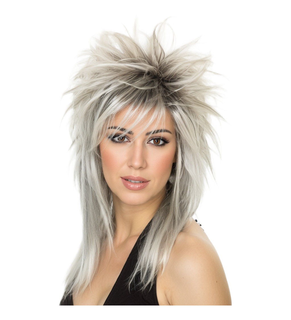 Dámská paruka - rockerka
