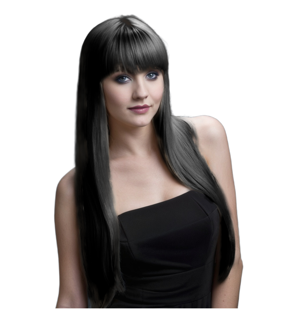 Dámská paruka - Sonja, černá