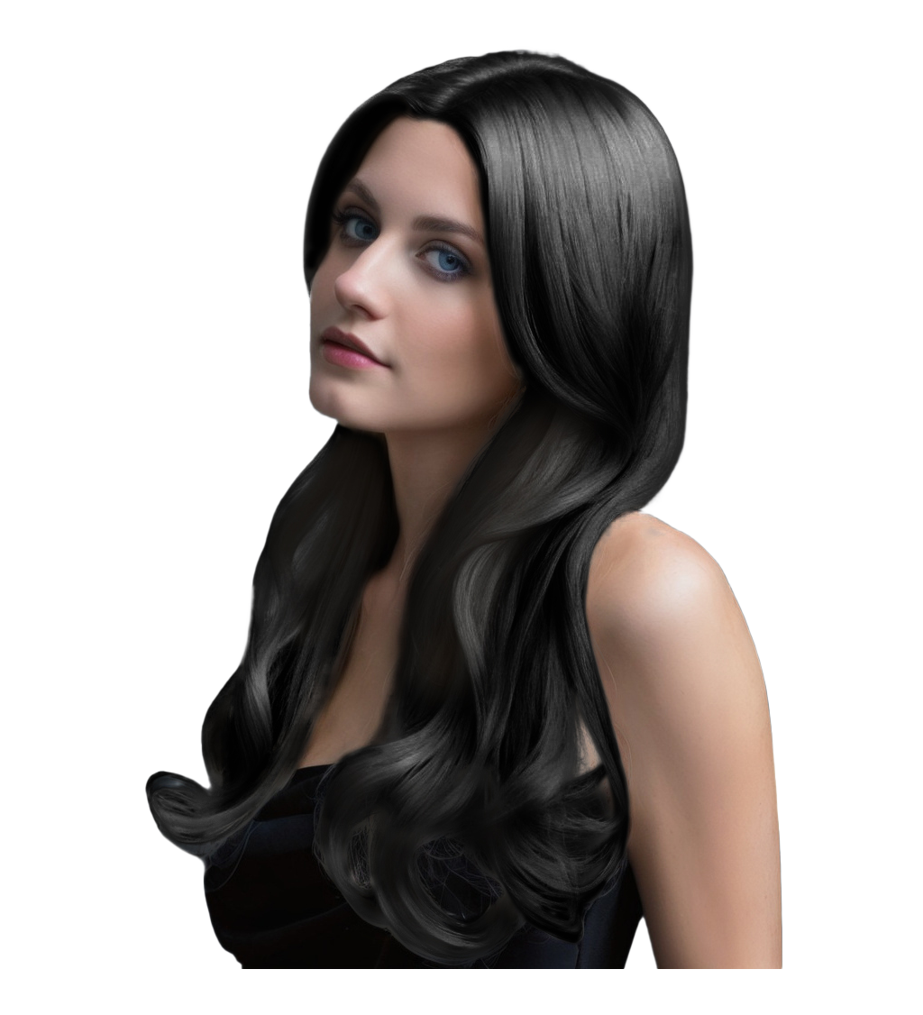 Dámská paruka - Sarah, Černá