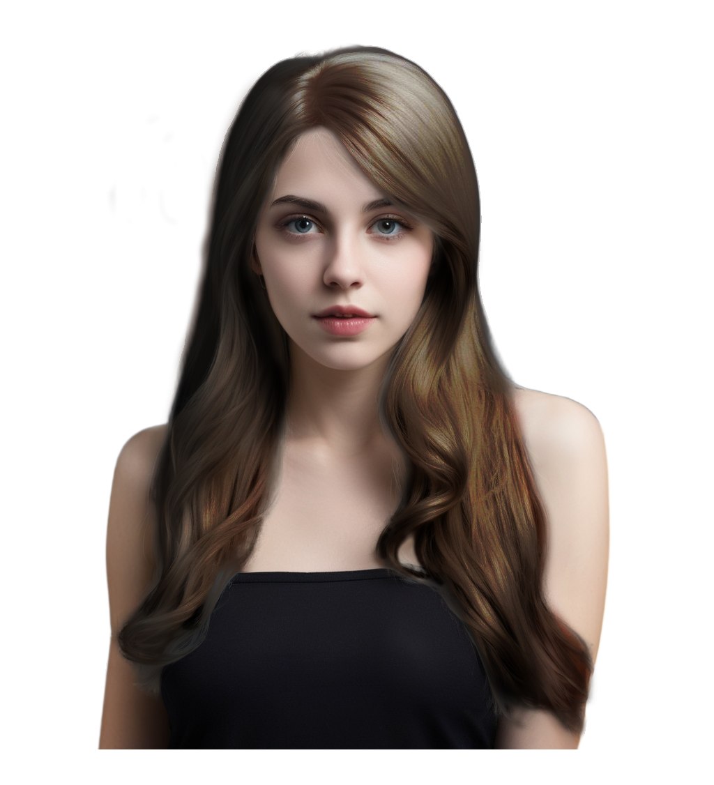 Dámská paruka - Denise, Hnědá