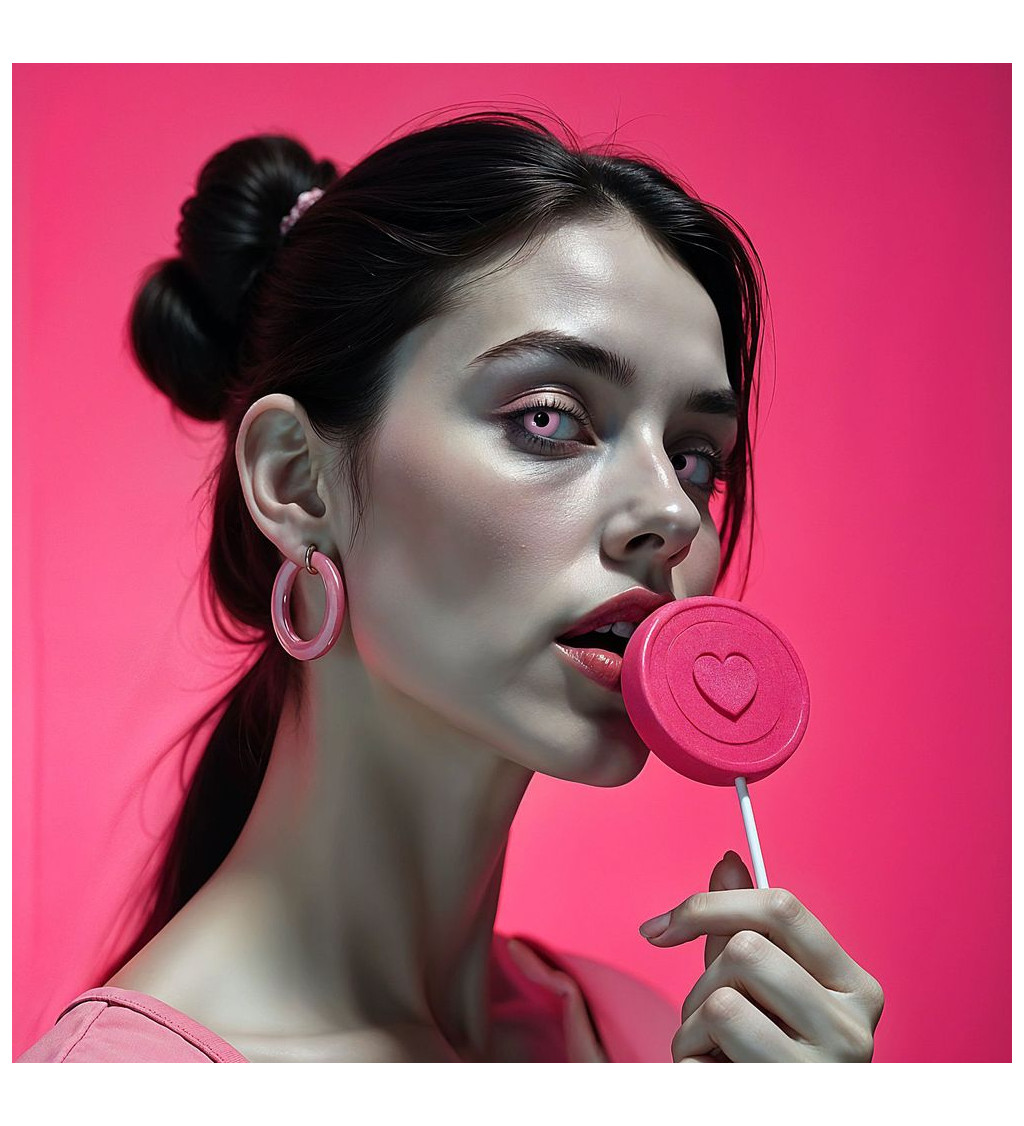 Kontaktní čočky jedodenní - Rose Crush