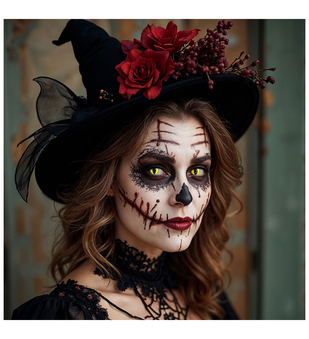 Kontaktní čočky jednodenní - Glowing Wildcat