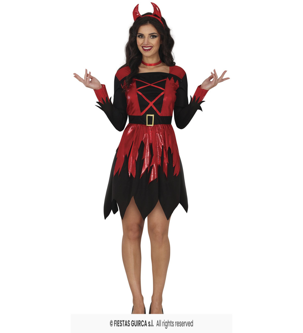 Dámský kostým - Čertice