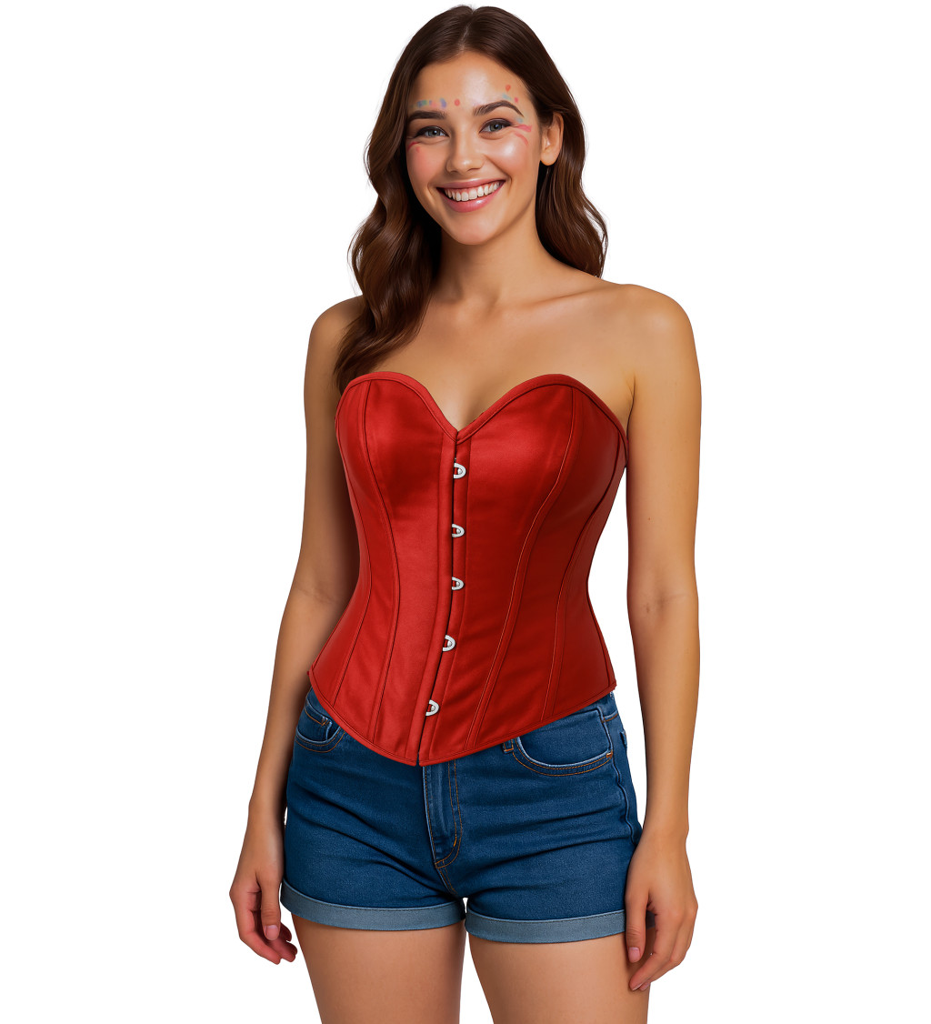 Korzet - červený