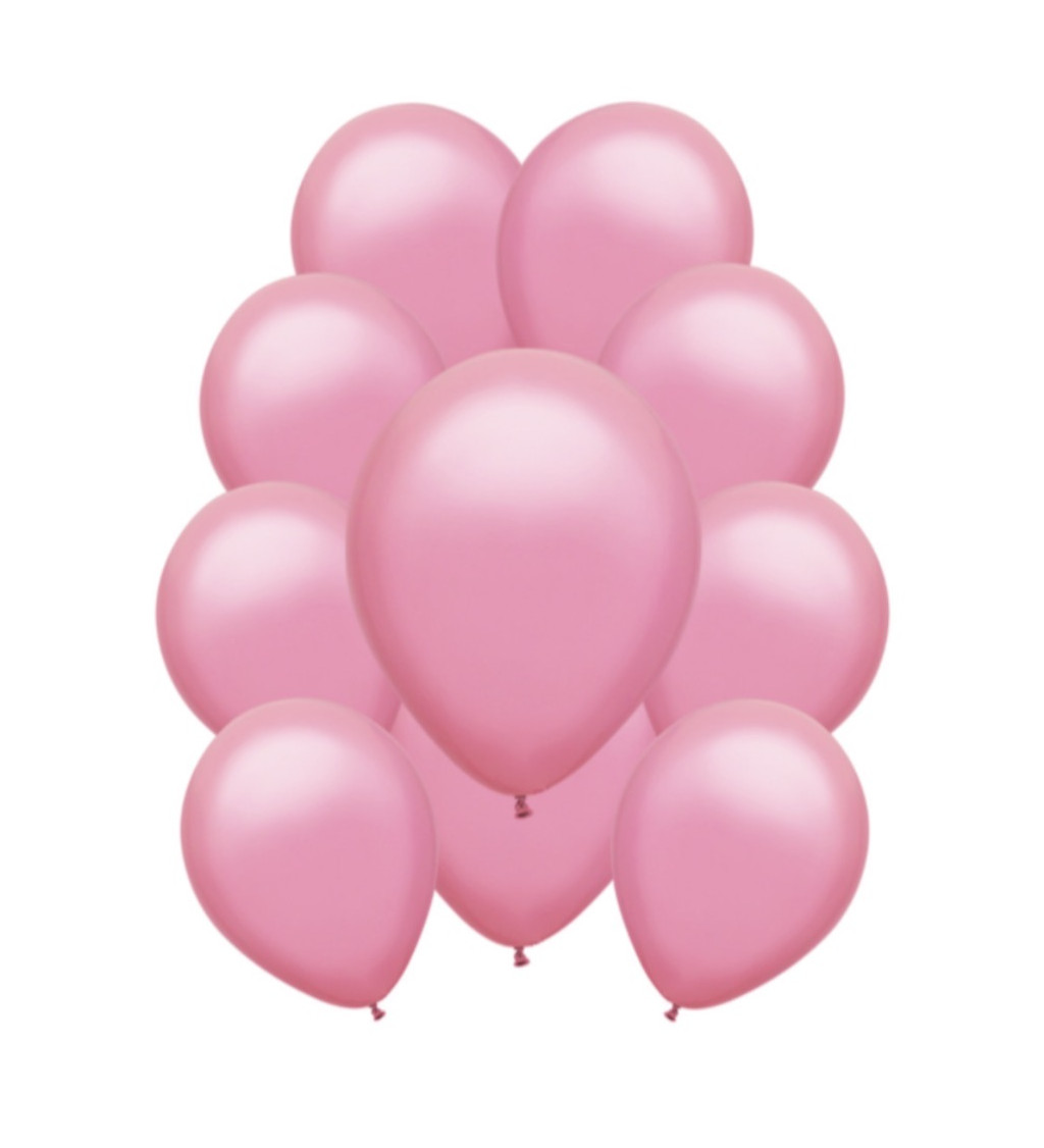 Latexové balónky pastelové - Světle růžové