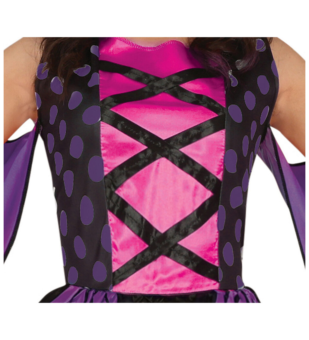 Dámský kostým - Fialový motýl