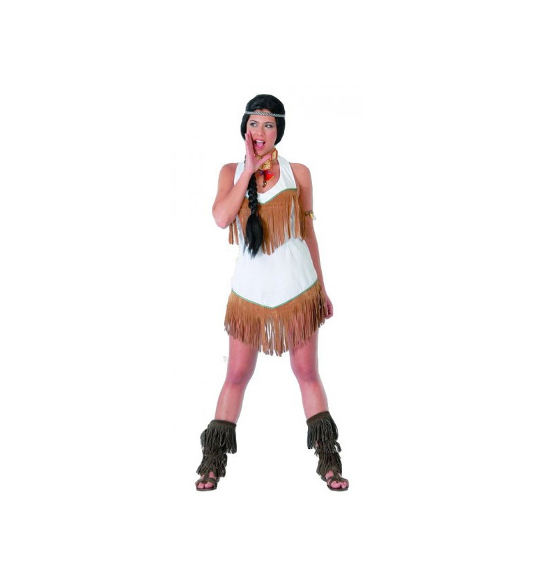 Indiánka - kostým 