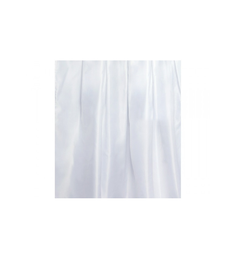 Matná bílá záclona